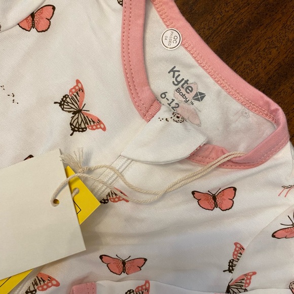 Kyte BABY Other - BNWT Kyte footie onesie in Butterfly.